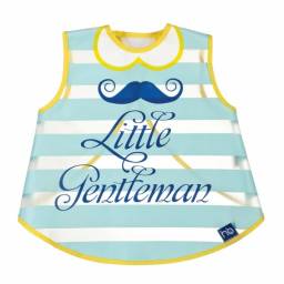 Нагрудник для кормления Happy Baby Слюнявчик-жилетка на липучке LITTLE LADY и GENTLEMAN