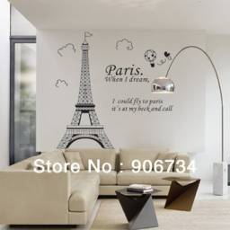 Наклейка на стену Aliexpress New Home Decor Wall Stickers Removable Decal Room Sticker Decoration ower Design