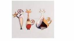 Наклейки на стену 2015 new Large Animal limited time-limited 3d home decoration diy mirror wall stickers acrylic sticker modern free shipping