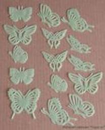 Наклейки на стену Aliexpress Butterflies Glow in the Dark Fluorescent Plastic Home Decorate Wall Sticker hv3n