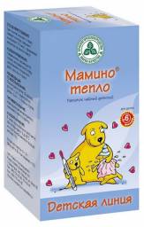 Напиток чайный детский ОАО "Красногорсклексредства" "Мамино тепло"