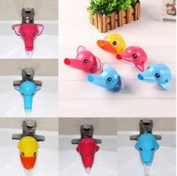 Насадка на кран Aliexpress 1 pc Free shipping Happy Fun Animals Faucet Extender Baby Kids Hand Washing Bathroom Sink Gift