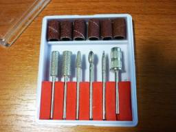 Насадки для фрейзера Aliexpress Freeship- 6PCS Drill Bits Sanding band Nail Drill Replacement Set Nail Electric File Metal Bits Dropshipping [retail]SKU:E0236