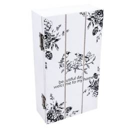 Настенная ключница Fix Price 17,5х9,5х4