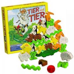 Настольная игра HABA Развивающая "Пирамида из зверей" (артикул 4478)