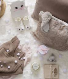 Наволочка из искусственного меха H&M HOME
