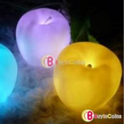Ночник buyincoins 7 Color Change Apple Shaped LED Xmas Mood lamp Night Light