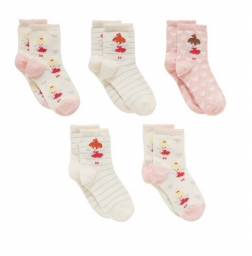 Носки детские Mothercare "Маленькая фея" 5 пар в упаковке