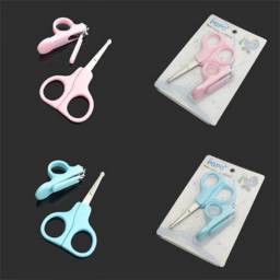 Ножницы Aliexpress Practical Baby Clipper Trimmer Convenient Daily Baby Nail Care Set Lovely Mini Baby Care Blue Pink