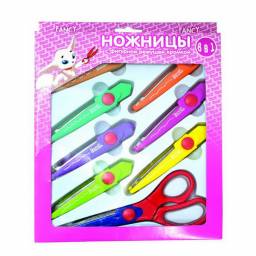 Ножницы "фигурные" FancY с фигурной режущей кромкой 8 в 1