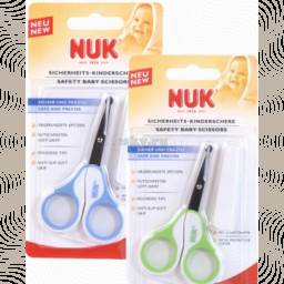 Ножницы Nuk Детские безопасные с защитным колпачком