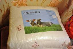 Одеяло шерсяное овечье ООО"Сибирский синтепон" г.Новосибирск Гост 17-301-84