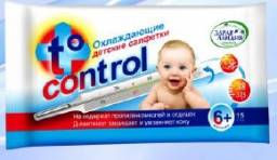 Охлаждающие салфетки Страна Здравландия t control