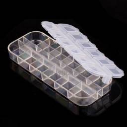 Органайзер 12 Grid slot Tool Jewelry Beads Organizer Box Environmental PP