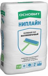 ОСНОВИТ НИПЛАЙН Т-42 НАЛИВНОЙ ПОЛ ВЫСОКОПРОЧНЫЙ