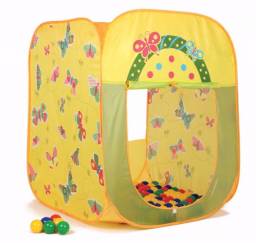 Палатка Ching-Ching Игровой домик с мячиками (100шт) Butterfly квадратный CBH-21