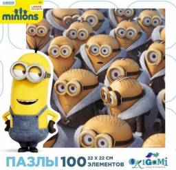 Пазлы Origami Minions. 100 деталей.