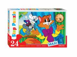 Пазлы Step Puzzle 24 MAXI "Кот Леопольд"