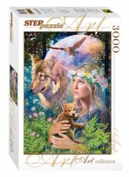 Паззлы Step Puzzle "Лесные друзья" 3000 деталей