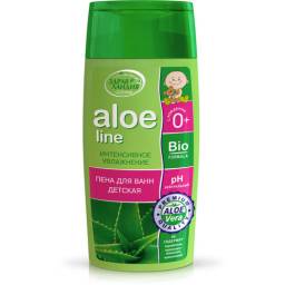Пена для ванн Страна Здравландия детская Aloe Line Интенсивное увлажнение