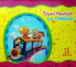 Пластилин Со стеком 12 цветов Производство Китай