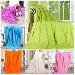 Плед Aliexpress Spring / Autumn Soft Coral Fleece Blanket Flannel Bedding Article Solid Color 200 x 230 cm Free shipping ZHW074