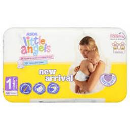 Подгузники ASDA Little Angels New Arrival
