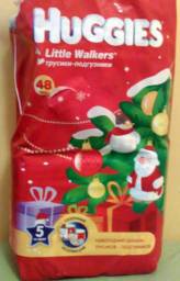 Подгузники Huggies Little Walkers Merry Christmas