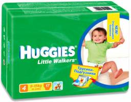Подгузники Huggies Little Walkers (трусики)