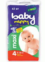 Подгузники Лента baby happy