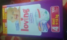 Подгузники Loving touch Soft and Dry