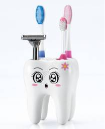 Подставка для зубных щеток Aliexpress 2014 Fashion 4 Hole Cartoon Holder Tooth Style Brush Shelf Toothbrush Container SV16 SV011012