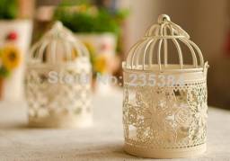 Подсвечник Aliexpress Vintage Style Classic Candle Holder Birdcage Romantic Feelings Metal Lantern Wedding Gift Decoration
