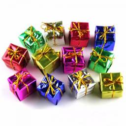 Подвески "Подарок" New Qualified 12PC Fashion Christmas Tree Ornaments Decorations dig6621