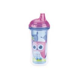Поильник-непроливайка Nuby Click-it с твердым носиком