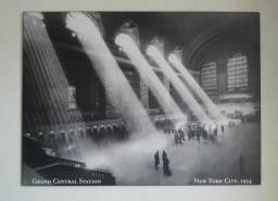 Постер на металлизированной бумаге Grand Central Station
