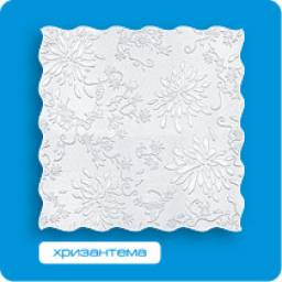 Потолочная плитка из пенополистирола ФОРМАТ инжекционная