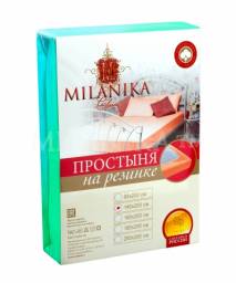 Простыня трикотажная на резинке Milanika