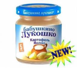 Пюре Бабушкино лукошко картофель с молоком