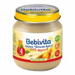 Пюре Bebivita фруктовое пюре Груша "Вильям Крист"