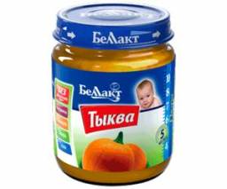 Пюре Беллакт Тыква