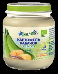 Пюре Fleur Alpine "Кабачок с картофелем"