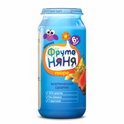 Пюре Фруто Няня экзотический салатик