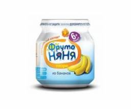 Пюре Фруто Няня из бананов