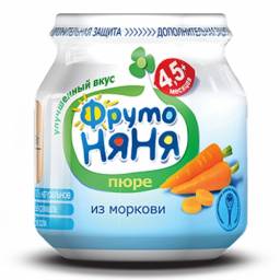 Пюре Фруто Няня из моркови