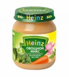 Пюре Heinz Овощной микс