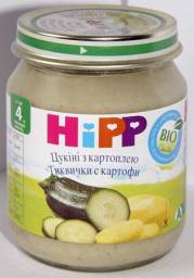Пюре HIPP кабачок с картошкой