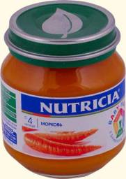Пюре Nutricia Морковь