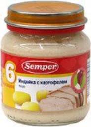 Пюре Semper "Индейка с картофелем"
