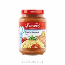 Пюре Semper Спагетти Болоньезе